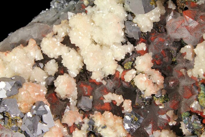 Quartz, Galena, Dolomite and Chalcopyrite Association - China #94643